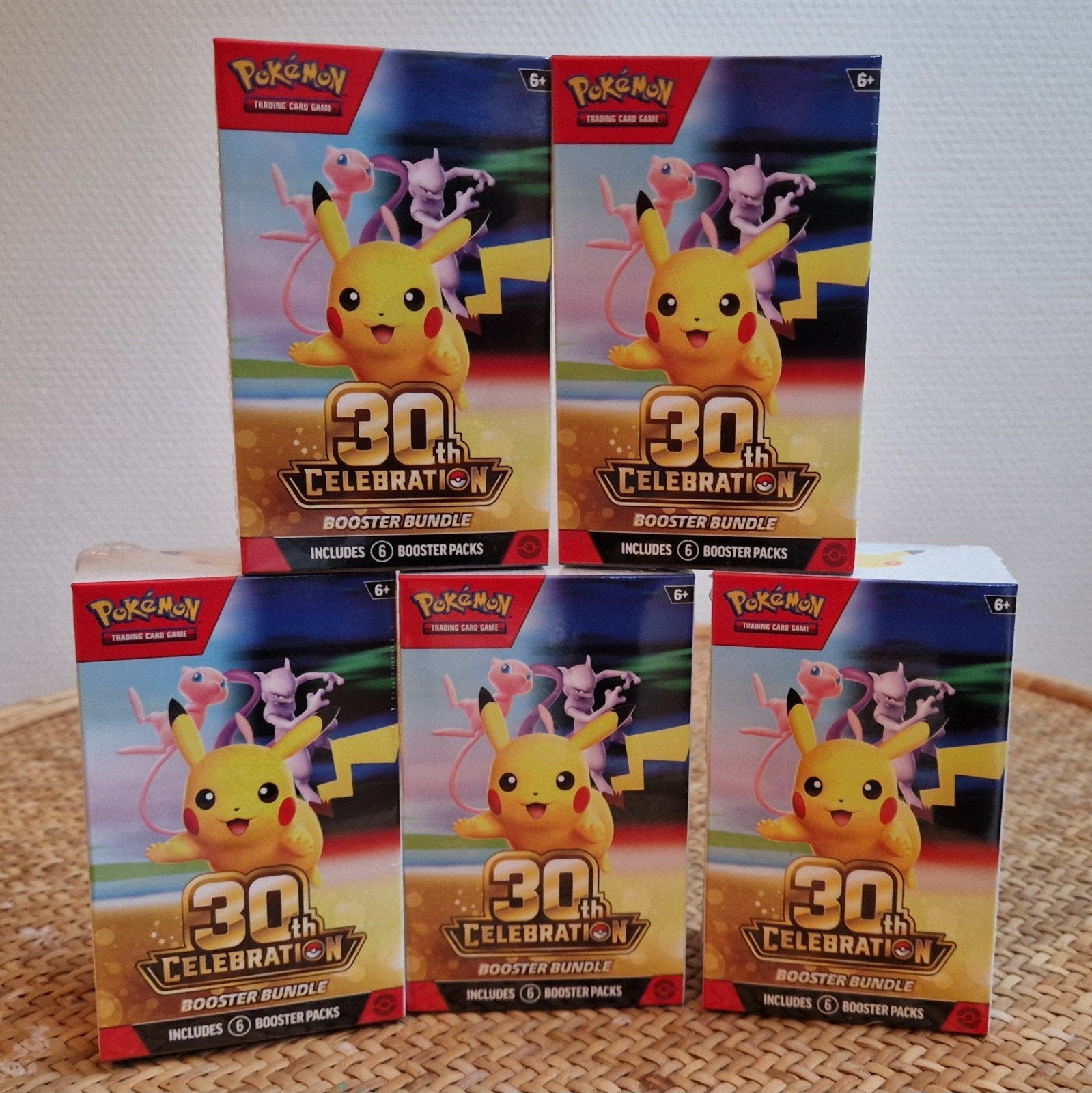 Pokémon 30th Celebration Booster Bundle – 5 stuks