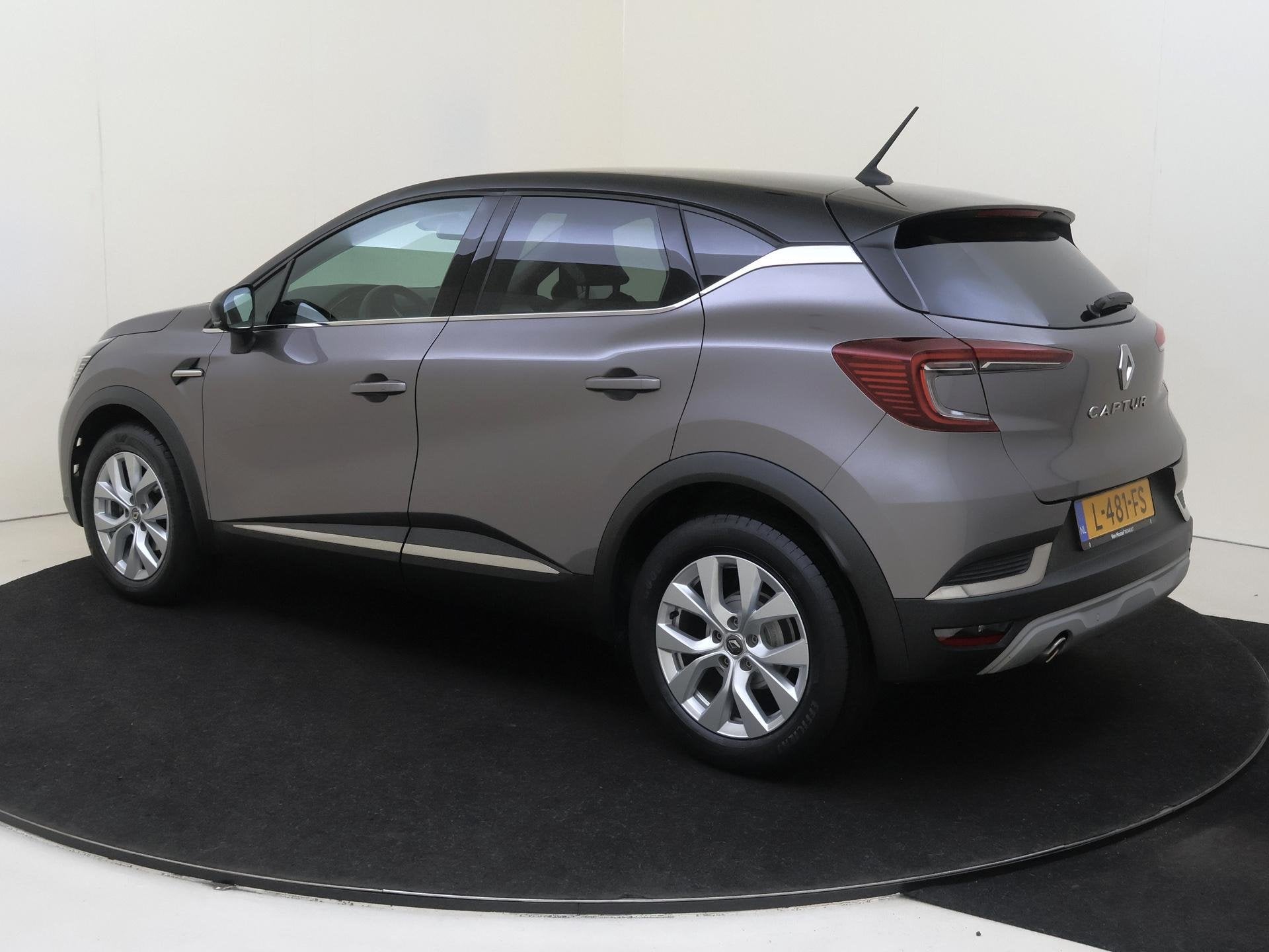 Renault Captur 1.0 TCe 90 Intens | Cruise control | Climate, Auto's, Voorwielaandrijving, Gebruikt, Euro 6, Leder en Stof