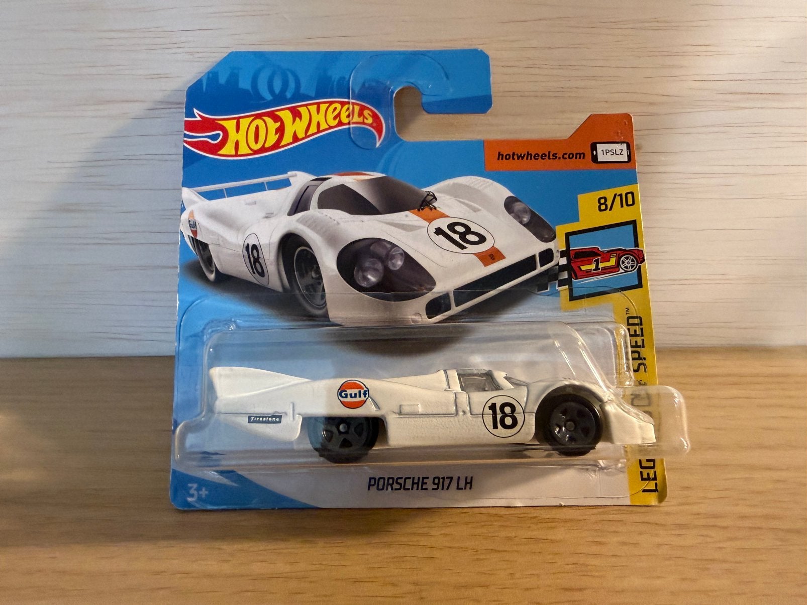 Hot Wheels Porsche 917 LH Gulf, Hotwheels, Ophalen of Verzenden, Zo goed als nieuw, Auto