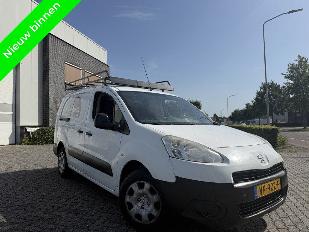Peugeot Partner 122 1.6 e-HDI L2 Clima (bj 2013), Euro 5, Gebruikt, 4 cilinders, Wit