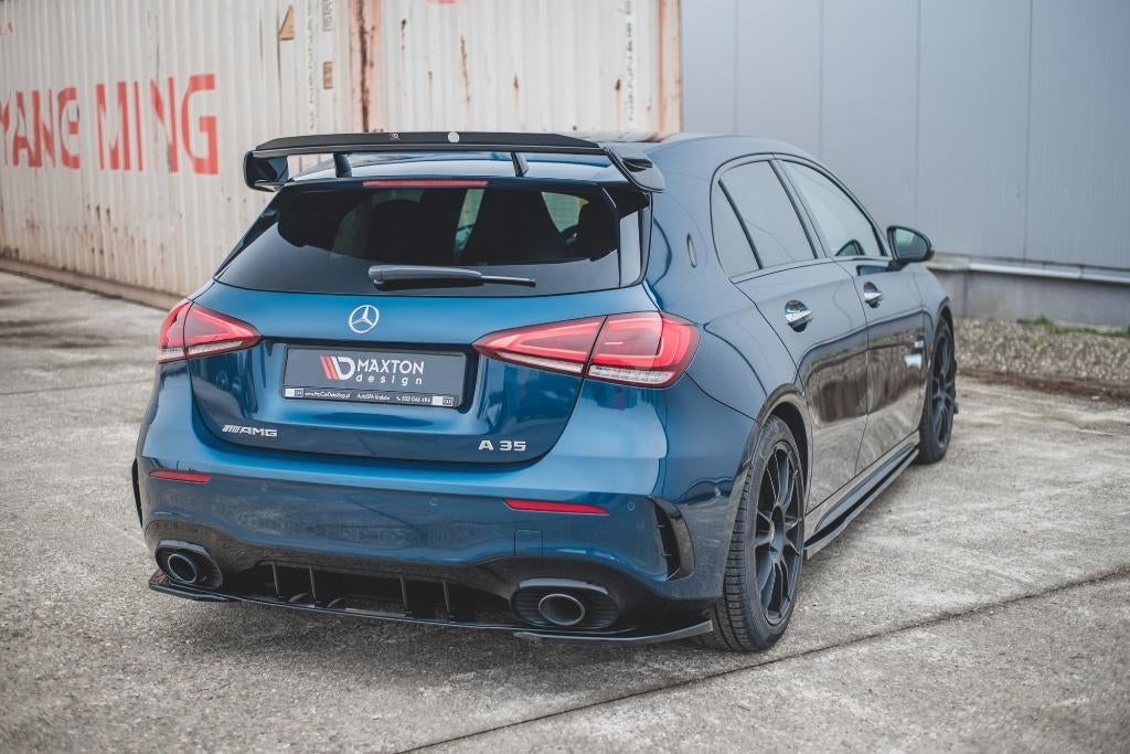 Voorlip spoiler sideskirt diffuser - A35 AMG W177 18-23, Auto diversen, Tuning en Styling, Ophalen of Verzenden