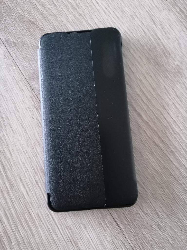 Smart view cover Huawei P30 Lite zwart, Ophalen of Verzenden, Gebruikt, Frontje of Cover