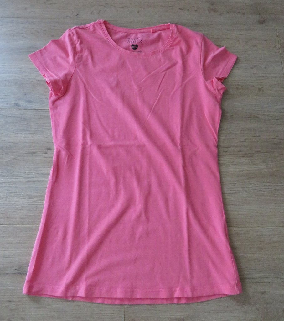 Shirt Zalmroze Maat 158/164, Ophalen of Verzenden, Zo goed als nieuw, Meisje, Shirt of Longsleeve