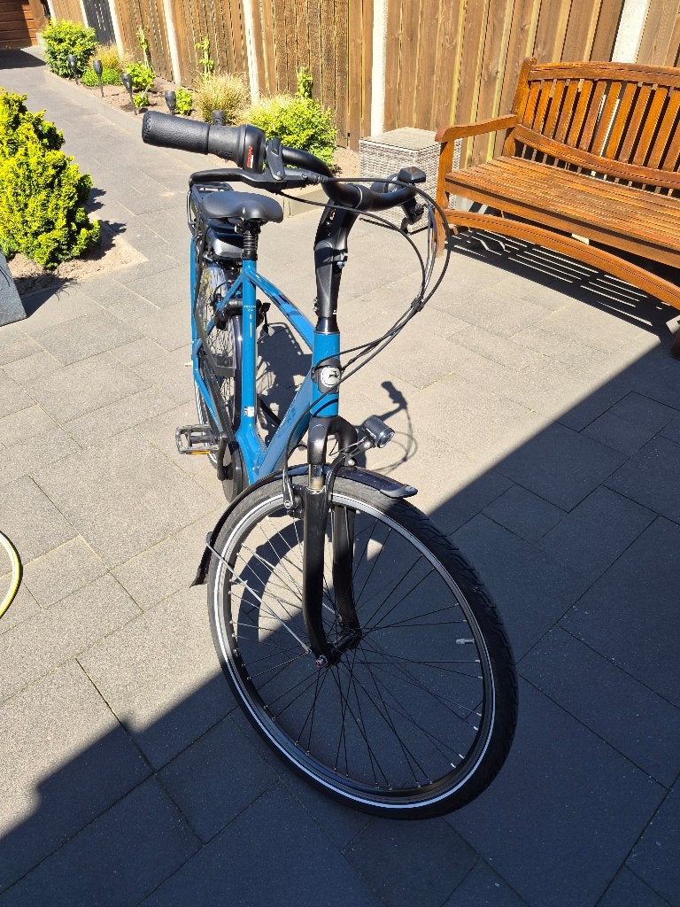 Gazelle Orange C7+, 57 cm, Ophalen, Zo goed als nieuw, 50 km per accu of meer, 55 tot 59 cm