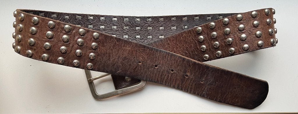 CowboysBelt. 85 cm. Unisex., Bruin, Echt leder, Minder dan 95 cm, Ophalen of Verzenden