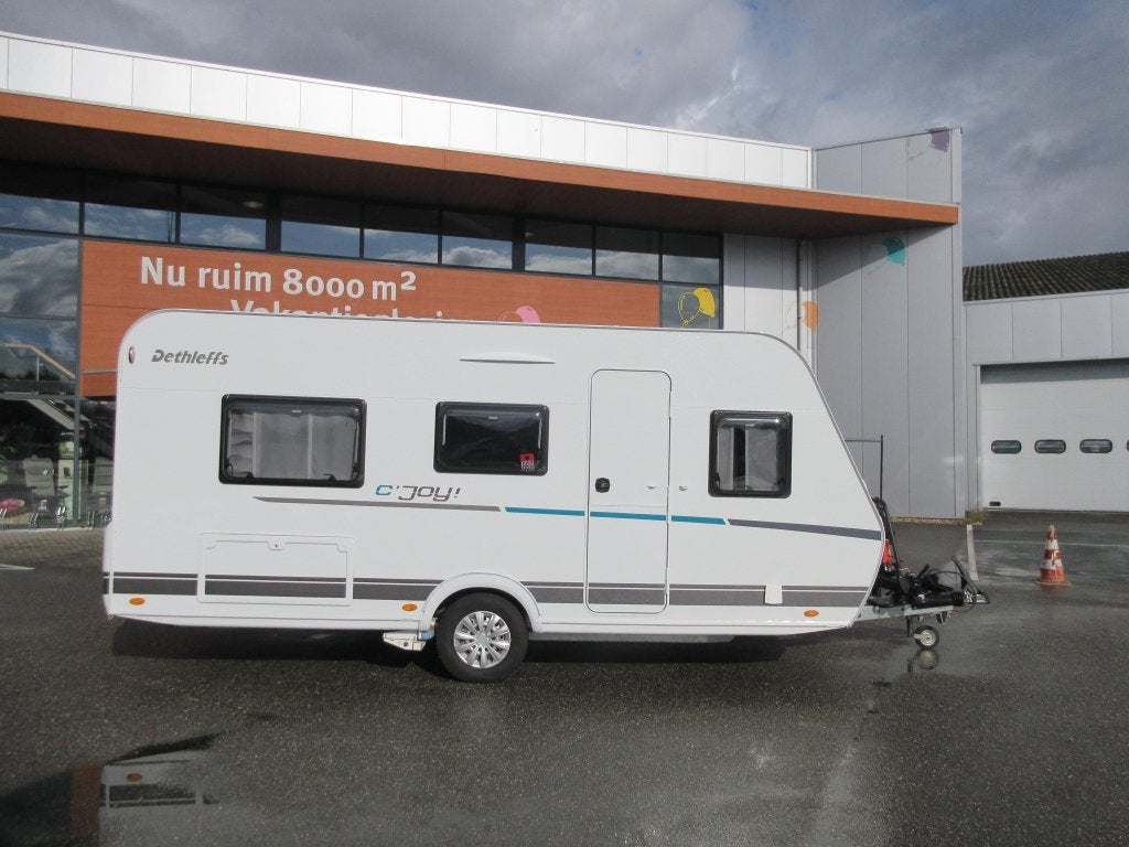Dethleffs C'Joy 460 LE MET MOVER EN BOILER, Caravans en Kamperen, Dethleffs, Overige, Schokbreker, 2 aparte bedden
