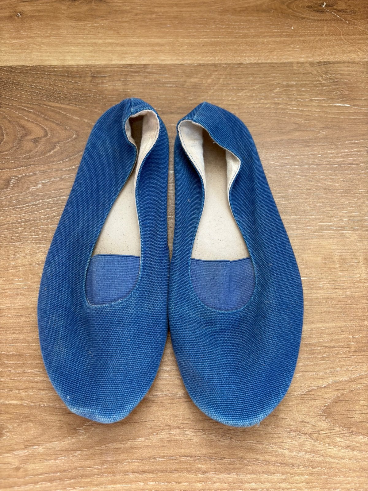 Euritmie schoentjes / euritmietjes blauw maat 35, Ophalen of Verzenden