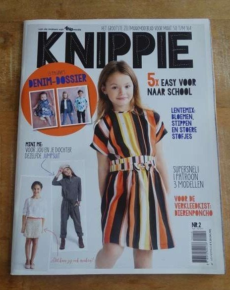 Knippie nr. 2 april, mei 2019 maat 50 t/m 164 ook baby, Verzenden, Zo goed als nieuw, Kind, Knippie
