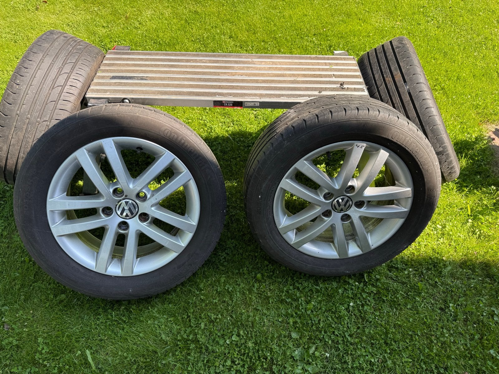 Originele VW Golf velgen met 205/55R16 banden, Auto-onderdelen, Banden en Velgen, Ophalen, Gebruikt, 16 inch, Banden en Velgen