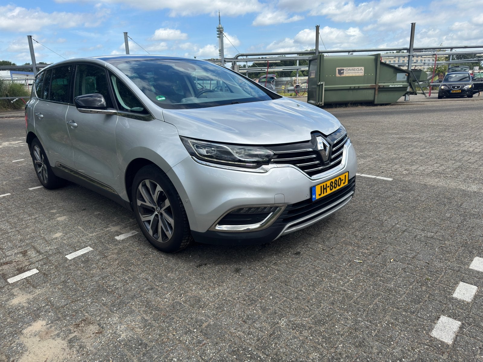 Renault Espace 1.6 TCE 147KW AUT 2016 Grijs, Auto's, Renault, Particulier, Espace, ABS, Achteruitrijcamera, Airbags, Airconditioning