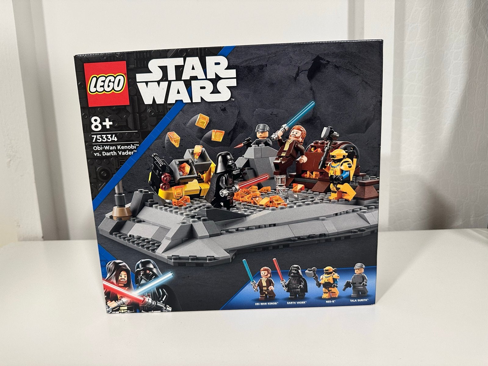 Lego Star Wars 75334 Obi-Wan Kenobi vs. Darth Vader, Star Wars, Lego, Nieuw, Ophalen of Verzenden