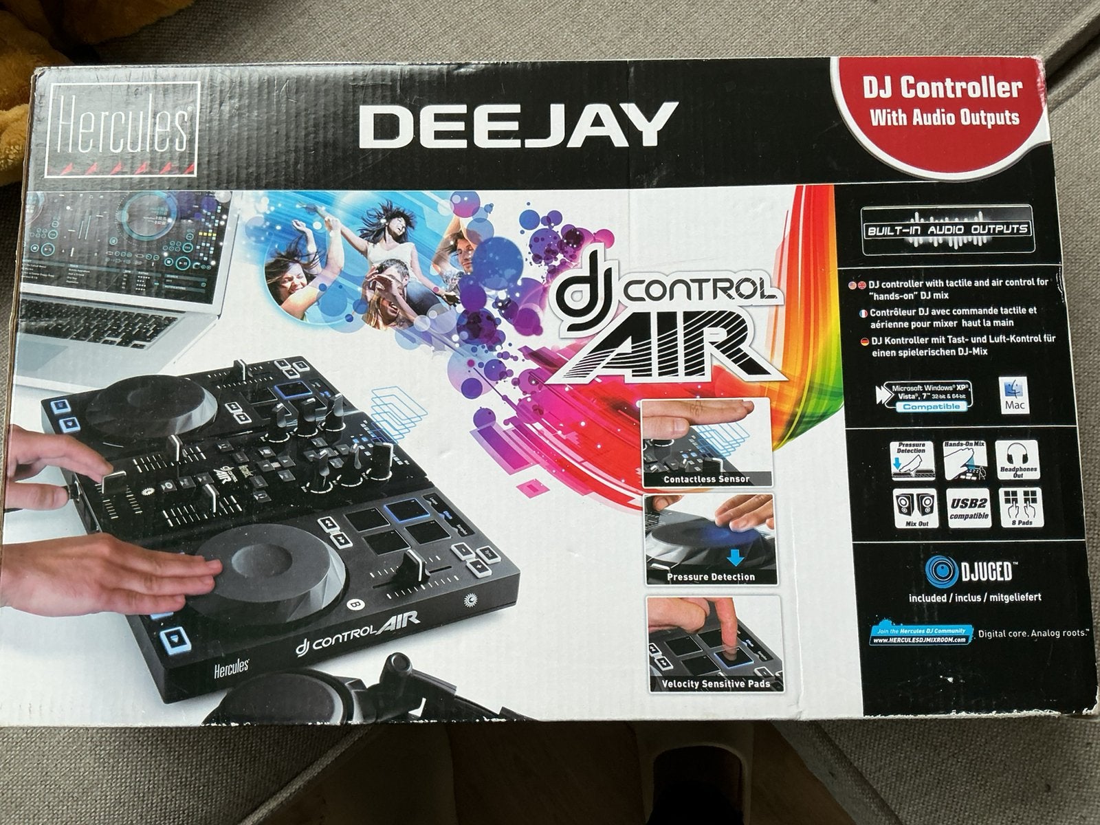 Herculas DJ Controller, Ophalen of Verzenden, Zo goed als nieuw, Dj-set, Overige merken
