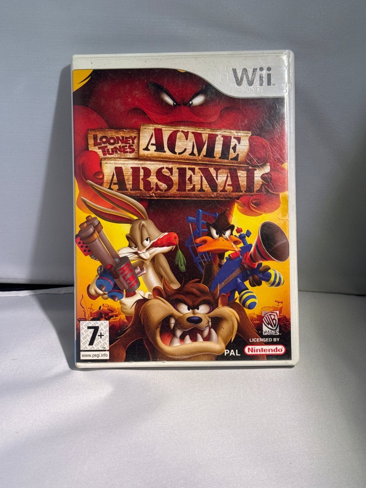 Looney Tunes Acme Arsenal Wii - Actie/Avontuur, Spelcomputers en Games, Avontuur en Actie, Gebruikt, 1 speler, Ophalen of Verzenden