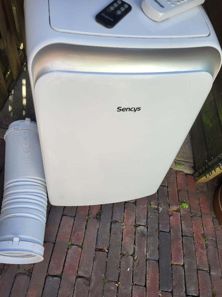 Sencys Airco, Ophalen, Minder dan 60 m³, 3 snelheden of meer, Zo goed als nieuw