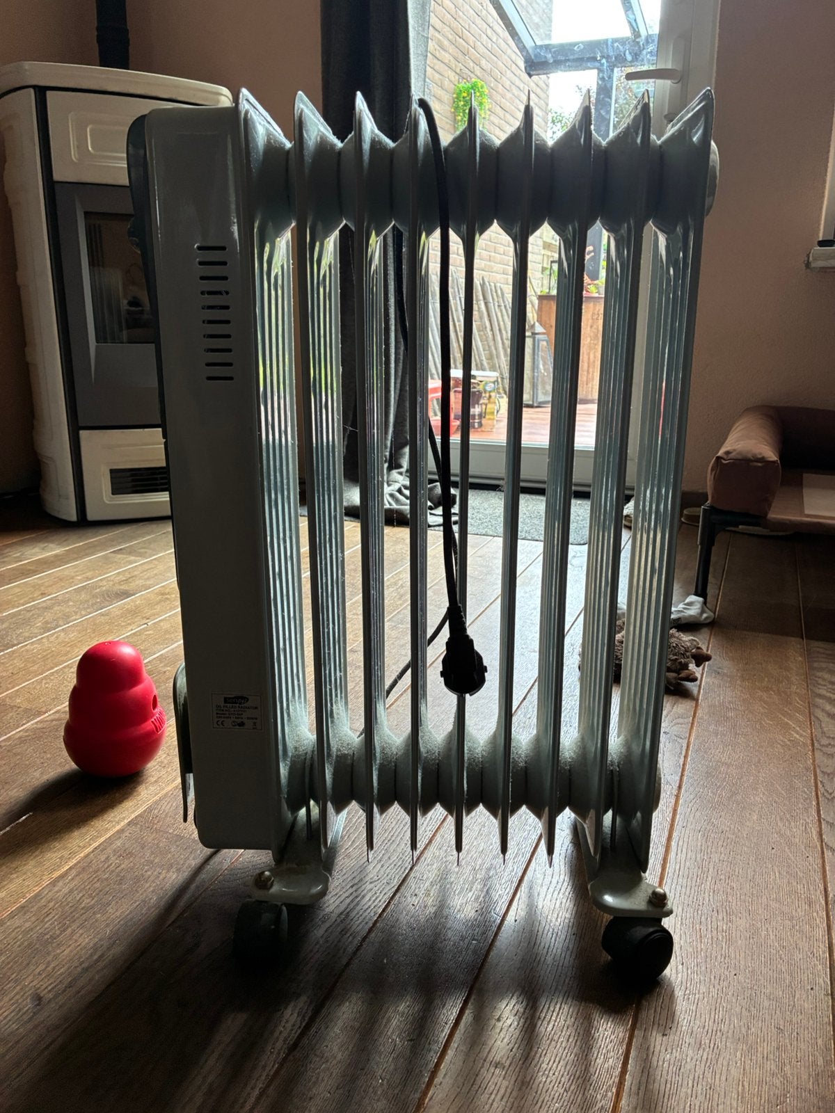 Electrische radiator, Ophalen, 30 tot 80 cm, Gebruikt, Radiator