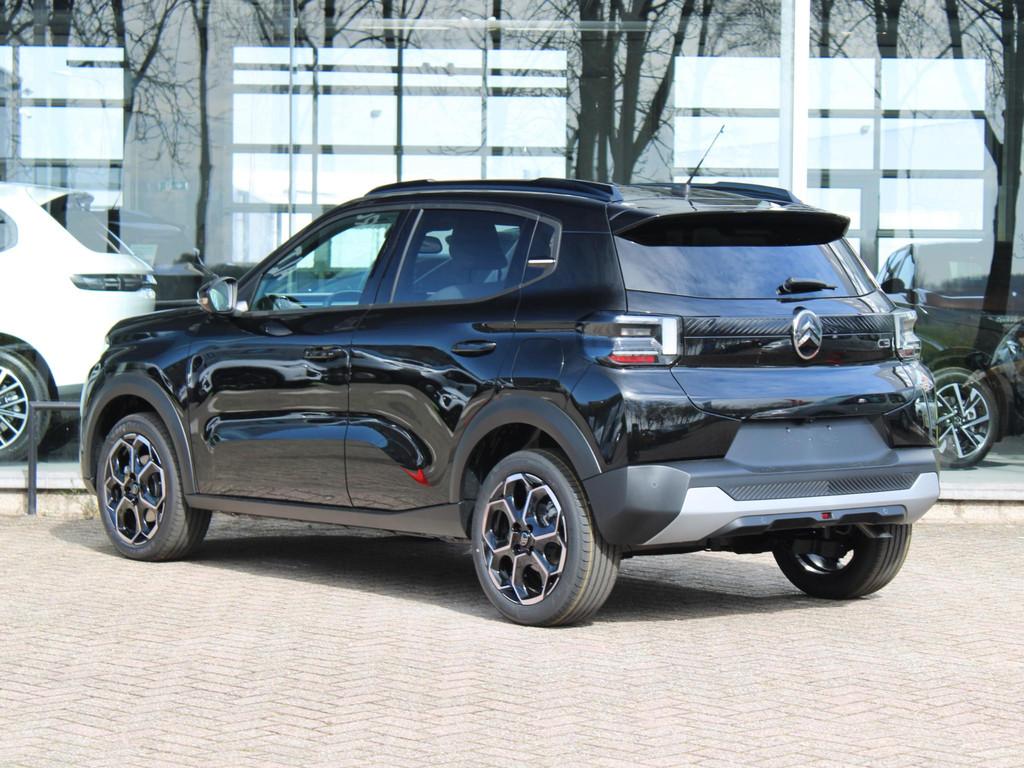 Citroen C3 HYBRID 110 MAX VOORRAAD KORTING, Auto's, Citroën, 600 kg, Euro 6, 1199 cc, Leder en Stof