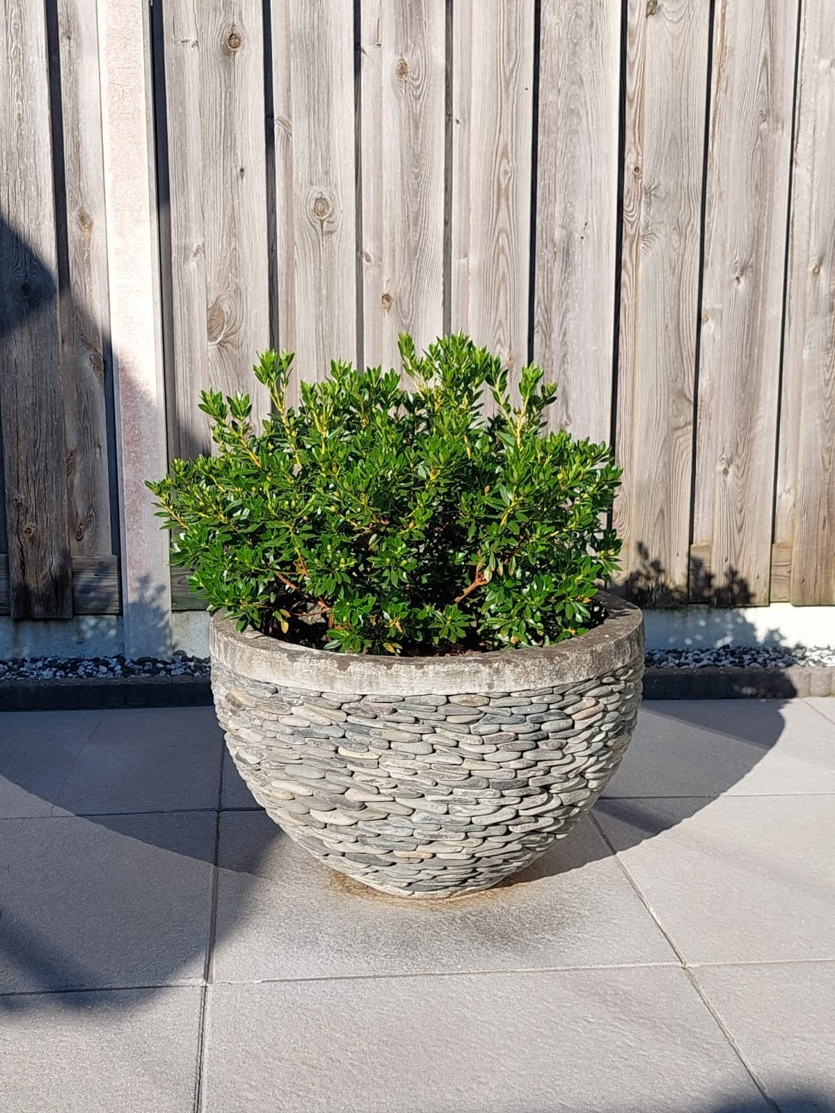 Balinese steenpot, Ophalen, Rond, Zo goed als nieuw, 60 tot 100 cm
