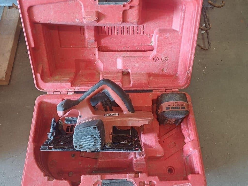 Cirkelzaag Hilti WSC 70-A36, Ophalen, Gebruikt, Cirkelzaag, 30 tot 70 mm