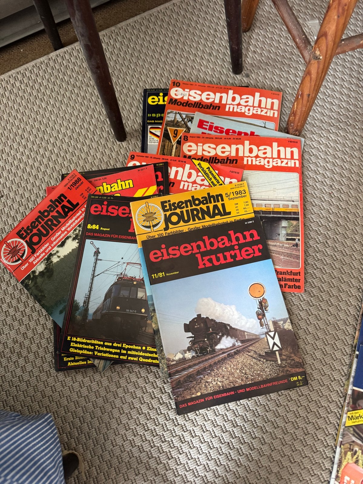 Diverse uitgaven van Eisenbahn Magazin en Journal, Ophalen of Verzenden, Zo goed als nieuw, Overige typen