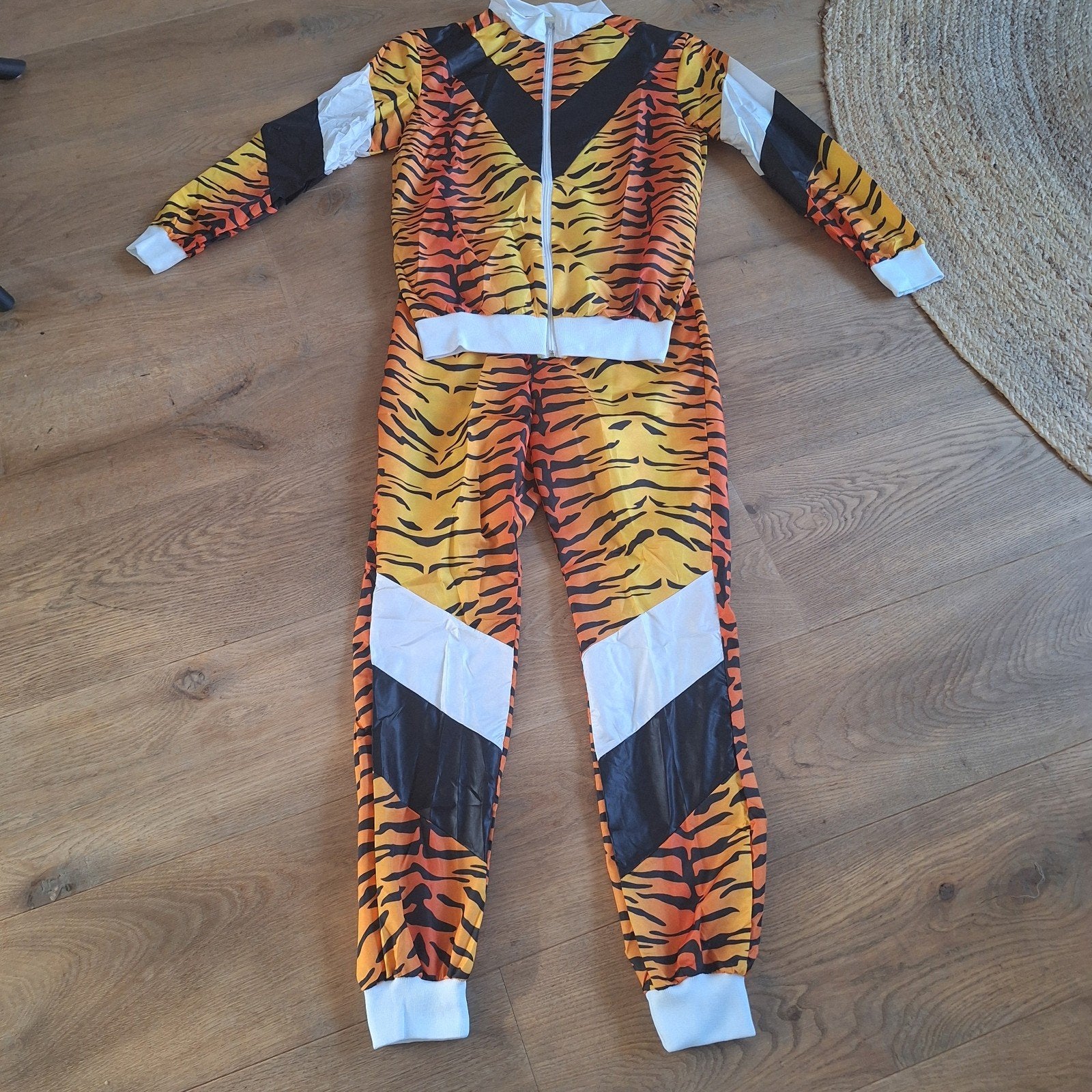 fout trainingspak 80's 90's gabber retro S/M, Kleding | Dames, Maat 38/40 (M), Carnaval, Verzenden, Widmann