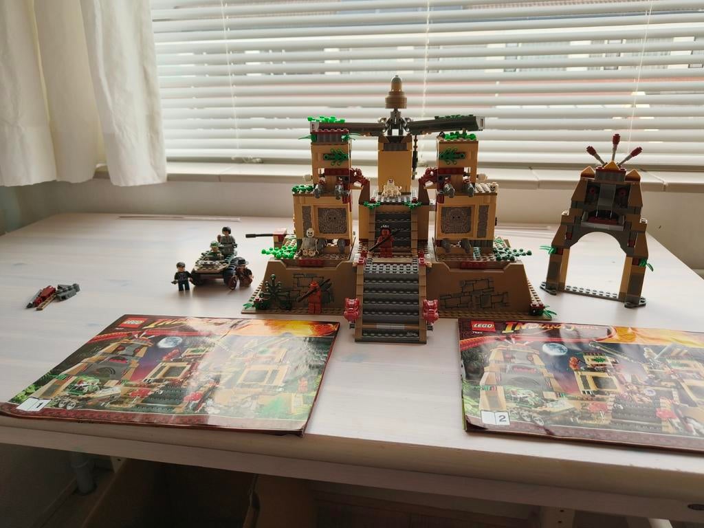 LEGO Indiana Jones Temple of the Crystal Skull, Compleet, Overige thema's, Lego, Ophalen of Verzenden