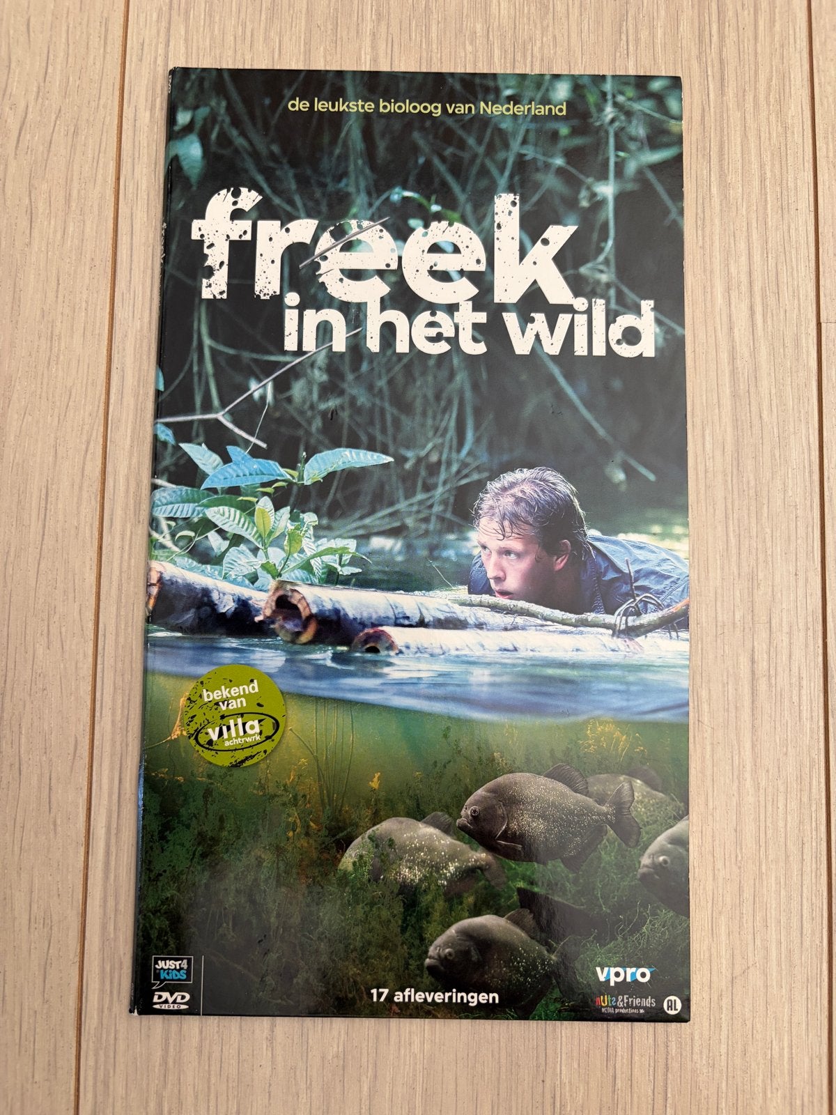 Freek in het Wild - 17 afleveringen DVD, Cd's en Dvd's, Dvd's | Kinderen en Jeugd, Ophalen, Gebruikt, Alle leeftijden, Tv-serie