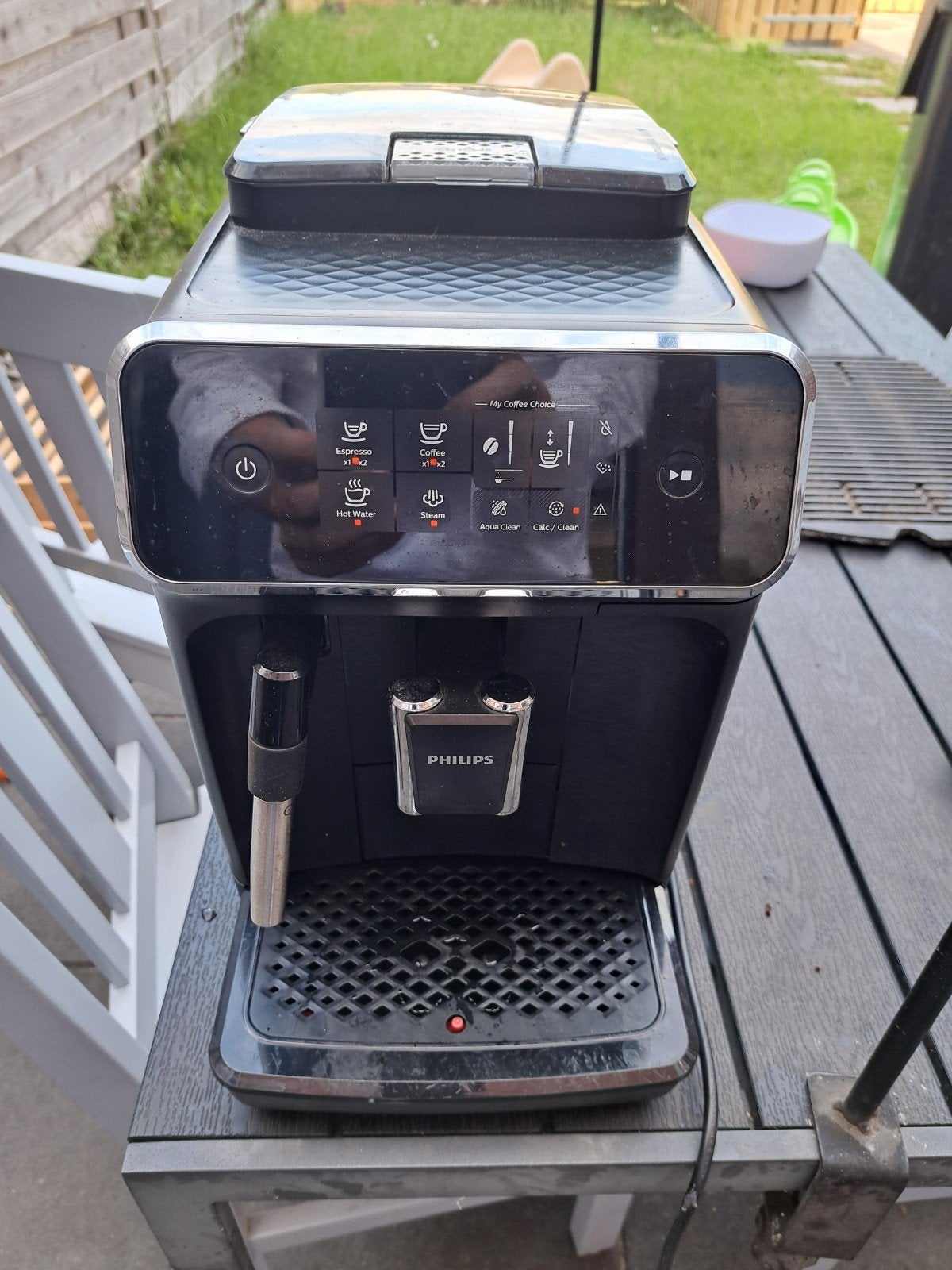 Philips koffiemachine EP2220/10, Witgoed en Apparatuur, Koffiezetapparaten, Ophalen, Espresso apparaat, Koffiebonen, Zo goed als nieuw