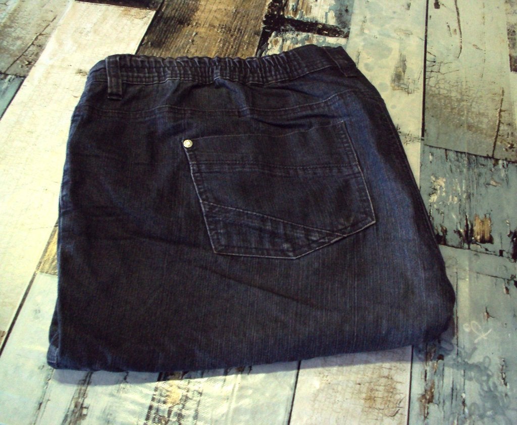 Grandiosa dames spijkerbroek maat 54, Grandiosa, Blauw, Overige jeansmaten, Ophalen of Verzenden