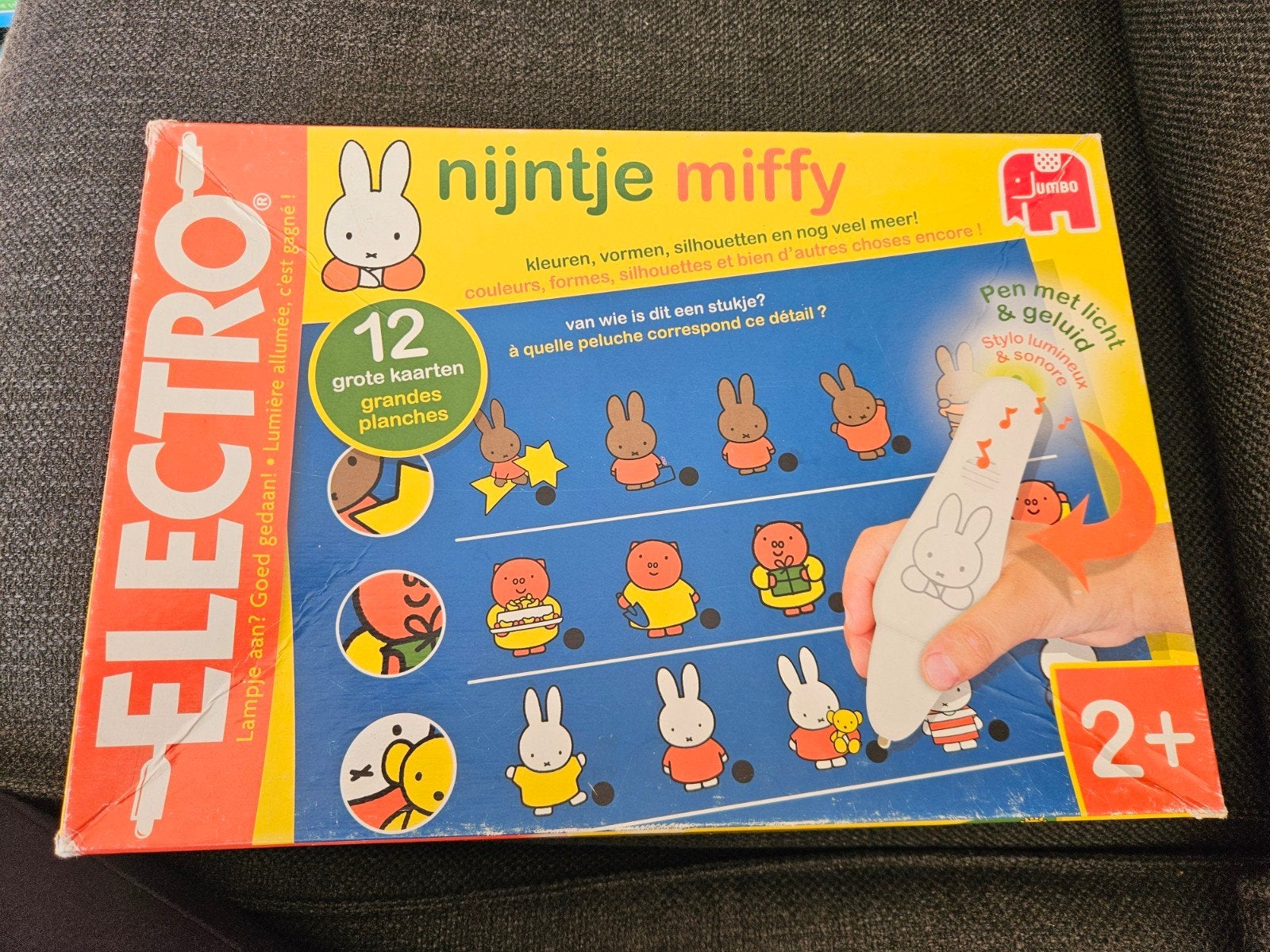 Nijntje Miffy Electro spel met licht en geluid, Ophalen of Verzenden, Gebruikt, Elektronica, Met licht
