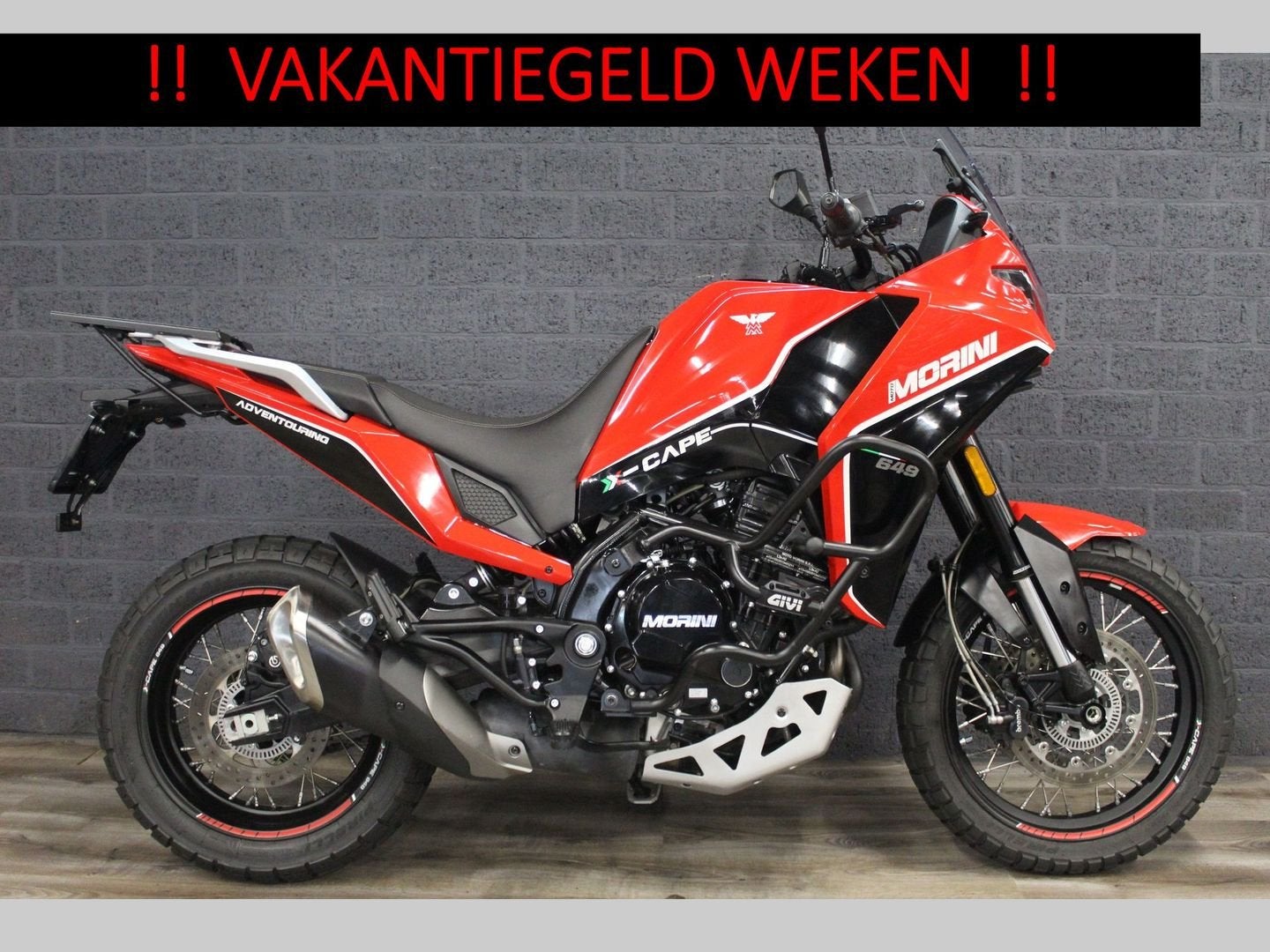 MOTO MORINI X-CAPE bj 2024 Fabrieksgarantie, Motoren, Motoren | Overige merken, MOTO MORINI, 649 cc, Bedrijf, Onbekend