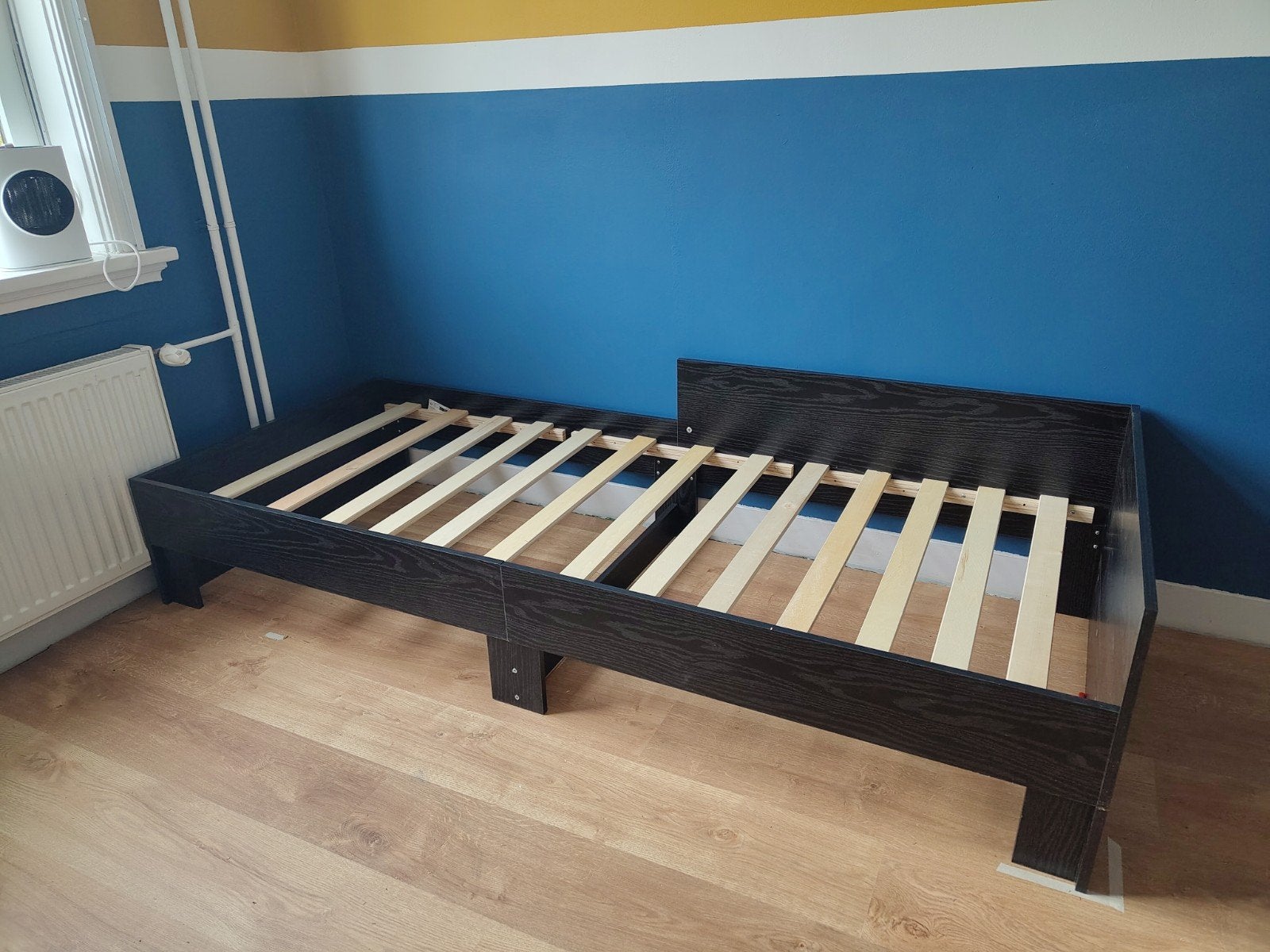 Nieuw VidaXL bed 80x200 - verkeerd model gekocht, Ophalen, Eenpersoons, Zwart, Nieuw