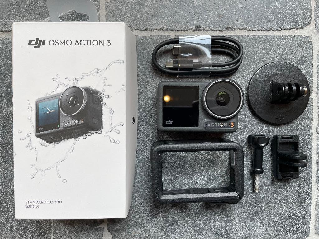 DJI Osmo Action 3, actiecamera, nieuw in doos (ongebruikt), Audio, Tv en Foto, Actiecamera's, Ophalen of Verzenden, Nieuw, Overige merken