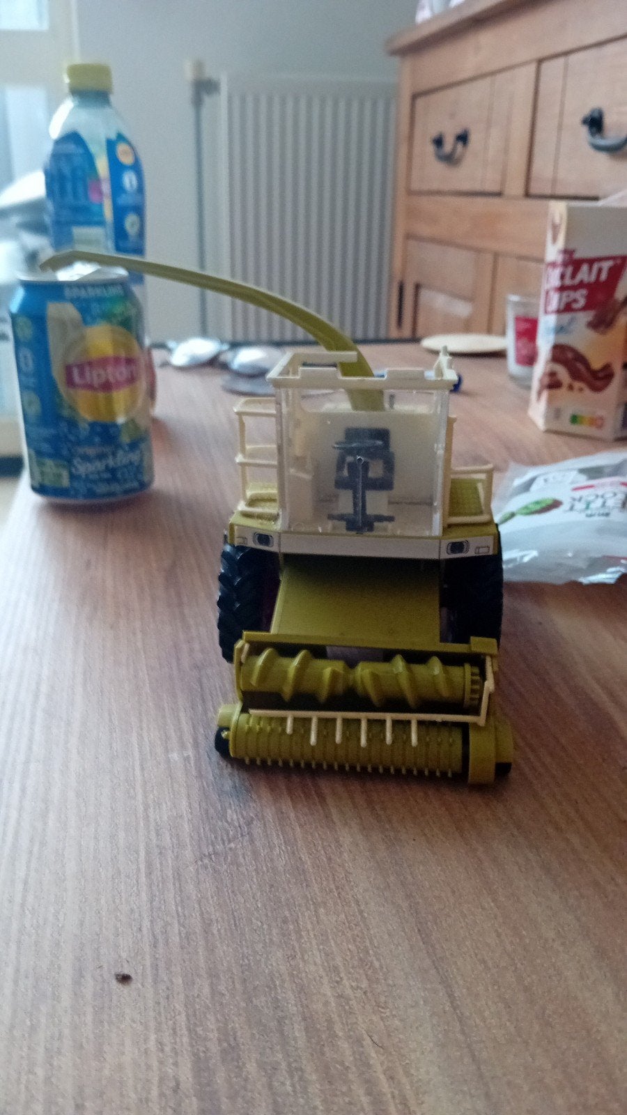 Claas oud graskneuzer model, Hobby en Vrije tijd, Modelauto's | 1:32, Tractor of Landbouw, Overige merken, Ophalen of Verzenden