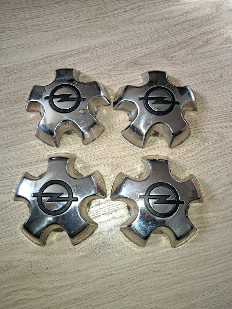 Naafdoppen Chroom Opel Monza A, Senator A, Commodore C, Ophalen of Verzenden, Nieuw, Opel