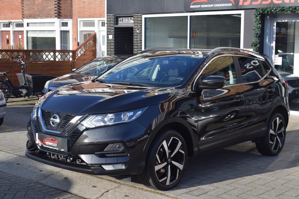 Nissan QASHQAI 1.3 DIG-T Panodak Camera PDC Apple Carplay, Auto's, Nissan, Voorwielaandrijving, Stof, Gebruikt, Parkeersensor