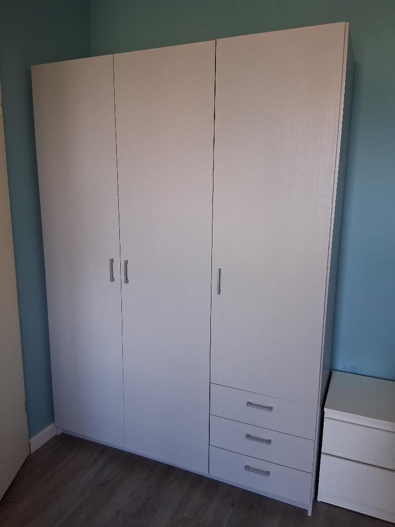 Kast kinderkamer grijs / wit, Ophalen, Kast, 50 tot 70 cm, 105 cm of meer