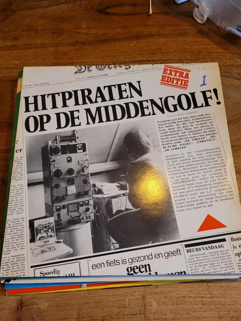 Hitpiraten op de middengolf 1, Ophalen of Verzenden, Zo goed als nieuw, Overige formaten, Levenslied of Smartlap