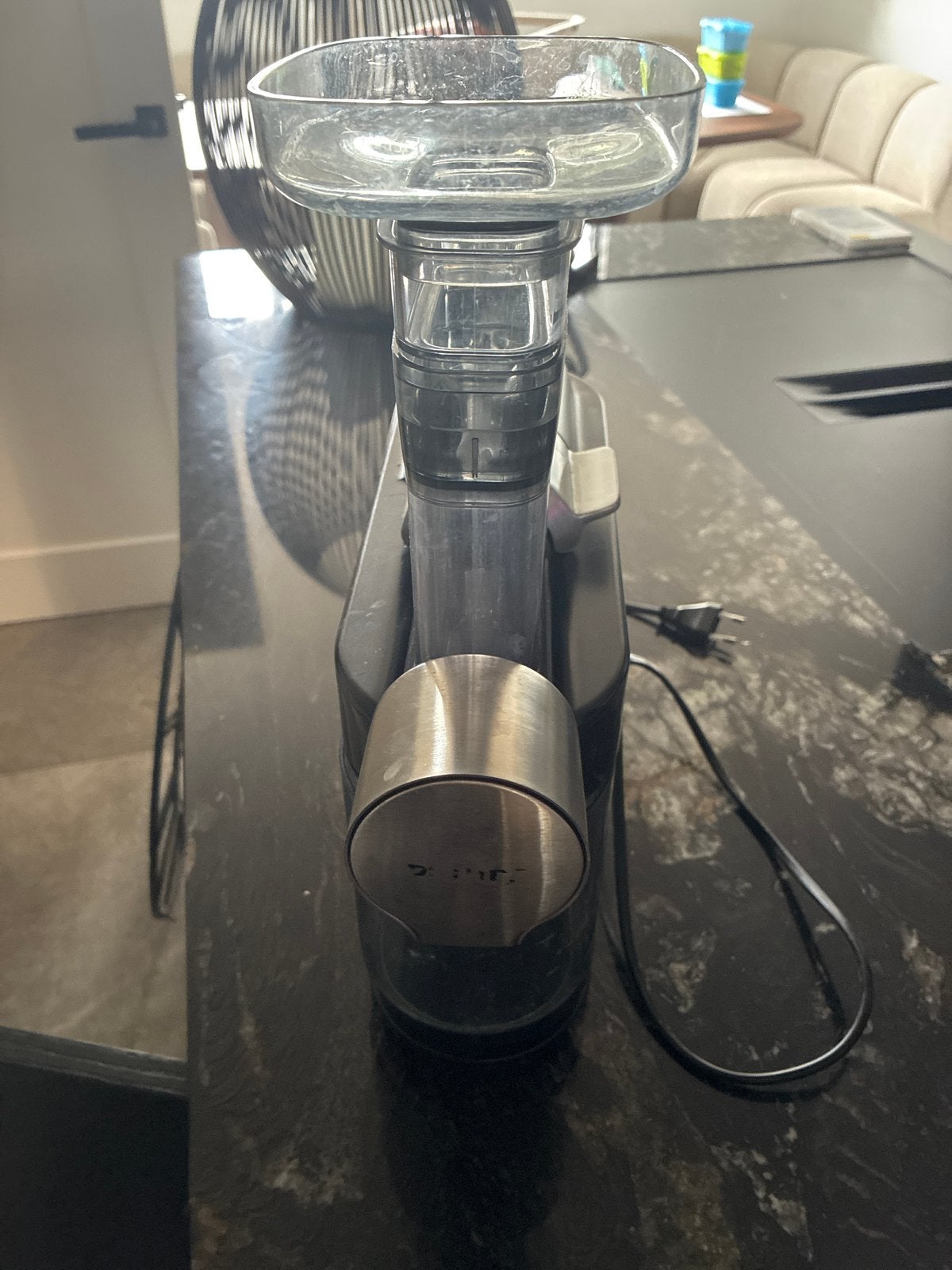 Philips Slowjuicer - Vers sap in een handomdraai, Witgoed en Apparatuur, Juicers, Ophalen of Verzenden, Gebruikt, Elektrisch, Slowjuicer