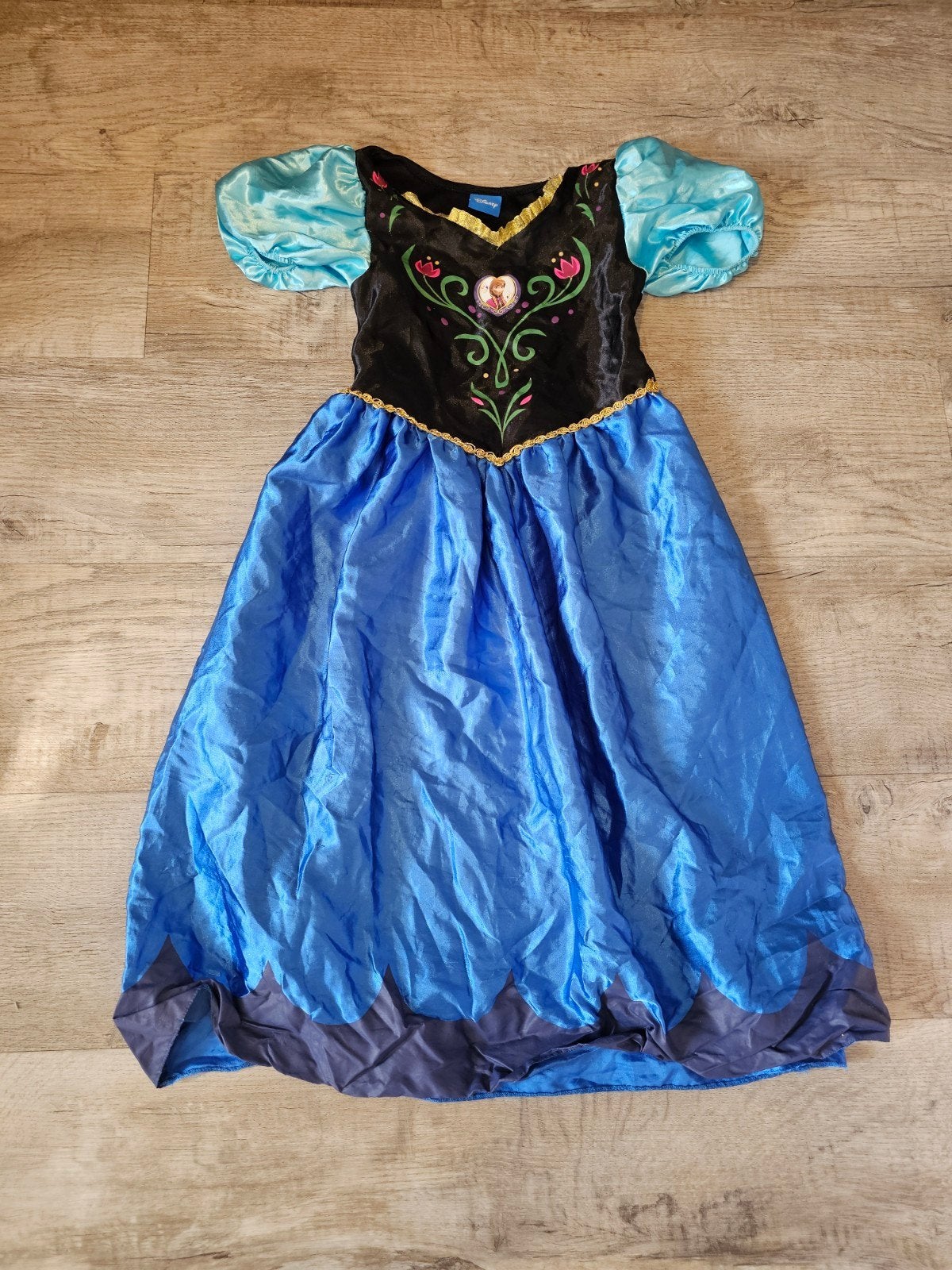 Anna Frozen jurk met cape, Kinderen en Baby's, Carnavalskleding en Verkleedspullen, Ophalen of Verzenden, Gebruikt, Meisje