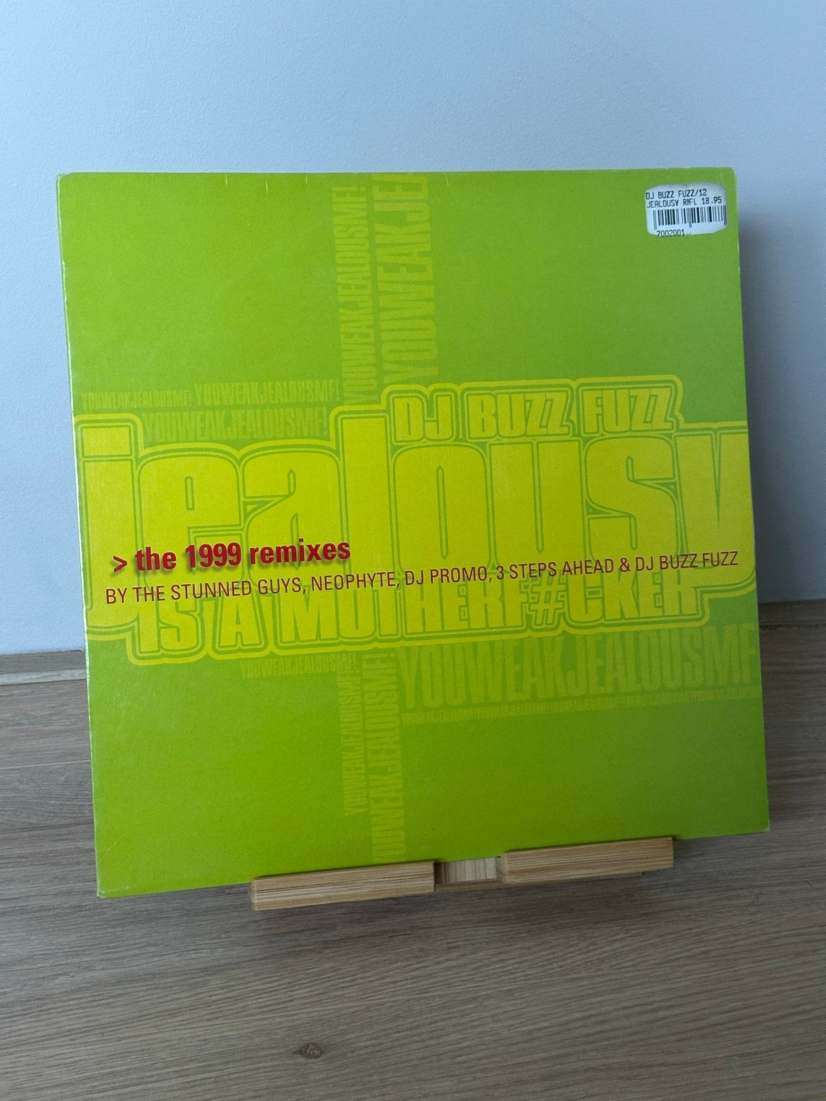 DJ Buzz Fuzz - Jealousy (The 1999 Remixes) Vinyl, LP, Gebruikt, Hardcore, Remastered