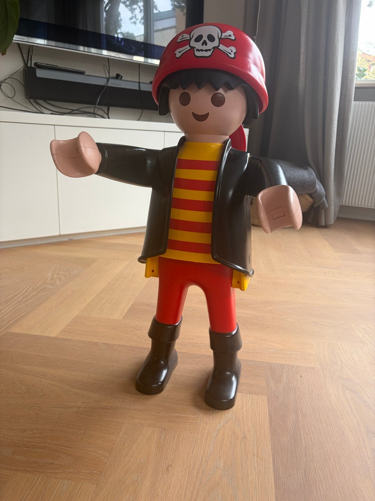 Grote Playmobil Piraat XXL - Decoratie of Speelgoed, Ophalen, Gebruikt, Jongen of Meisje