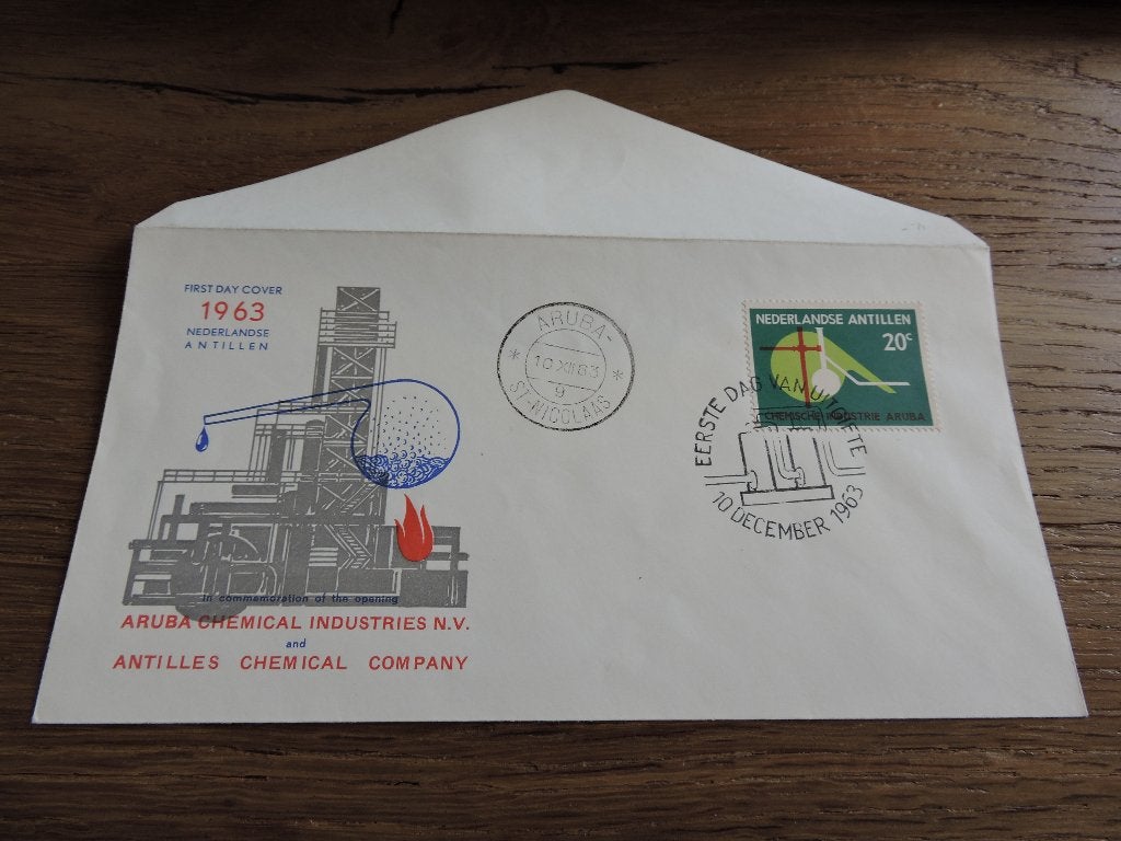 FDC NEDERLANDSE ANTILLEN E 29, Verzenden, Gestempeld