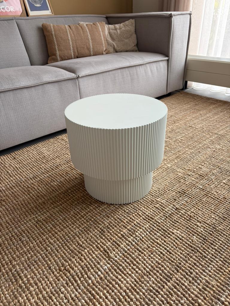 Bijzettafel Rimini Kwantum, Ophalen, Rond, Minder dan 55 cm, Minder dan 45 cm