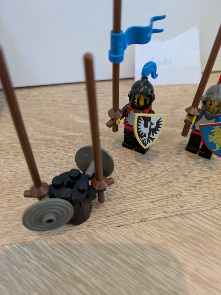Lego ridders 6011 6017 6021 6030, Ophalen of Verzenden, Gebruikt, Complete set