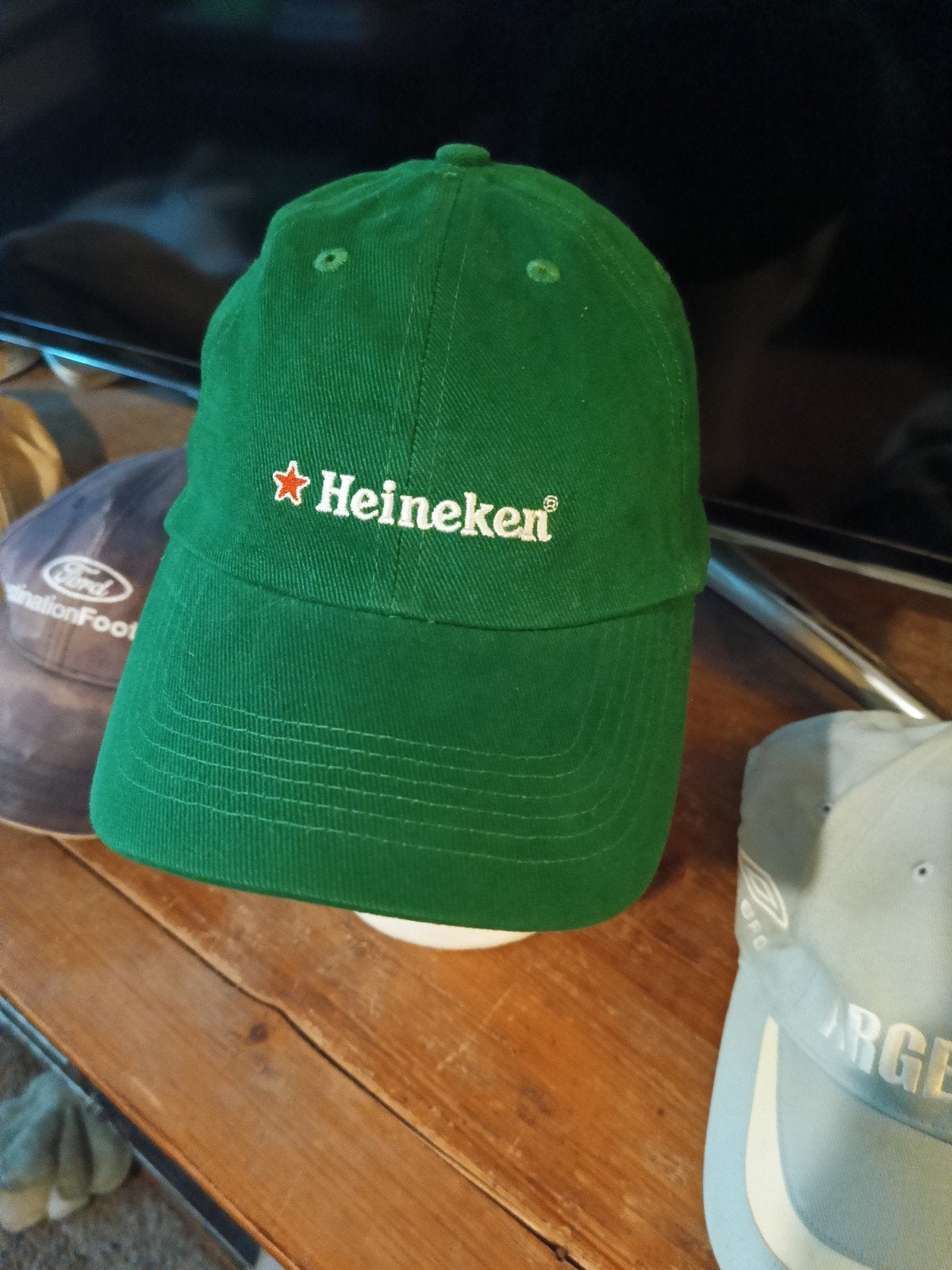 Nieuwe Heineken pet - Groen met logo, Ophalen, Nieuw, One size fits all, Pet