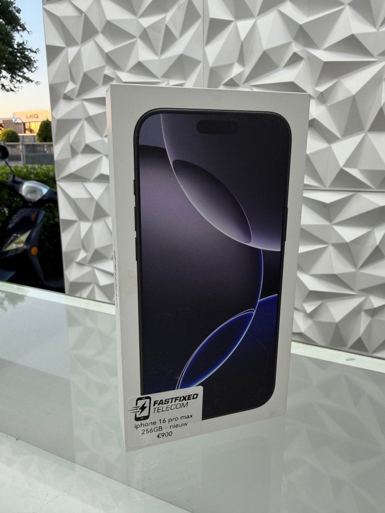 Iphone 16 pro max 256GB Nieuw, Telecommunicatie, Niet ingevuld, Niet ingevuld, Niet ingevuld