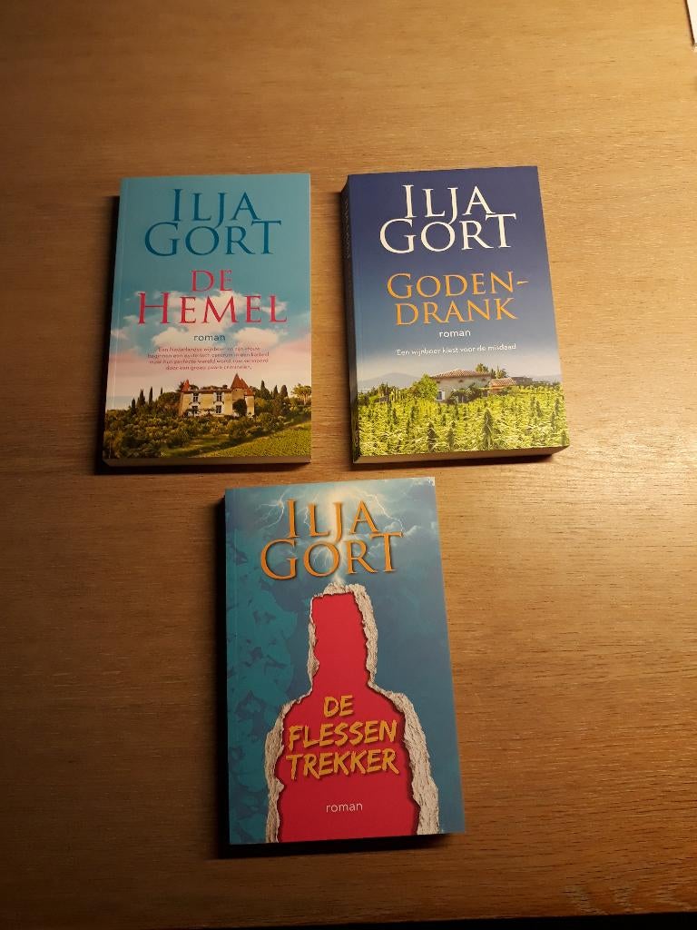 Pakket van 3 boeken van Ilja Gort, als nieuw., Ophalen of Verzenden, Zo goed als nieuw, Nederland, Ilja Gort