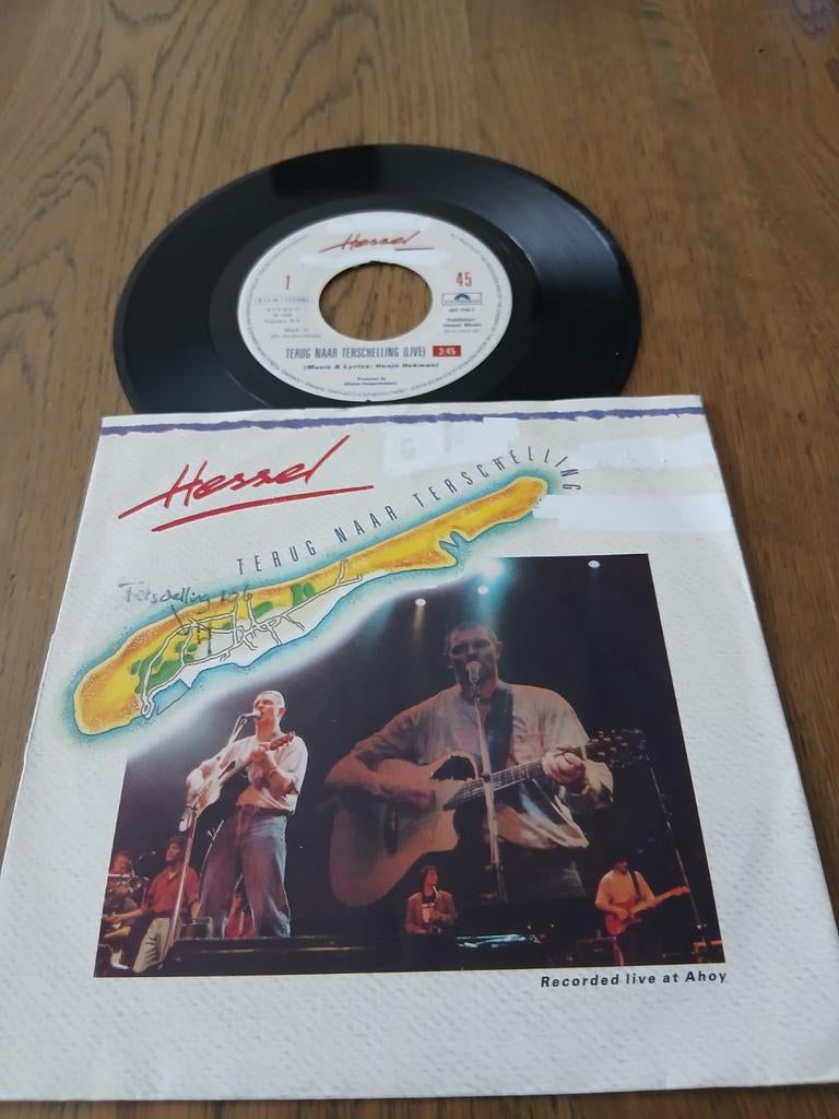 VINYL SINGLE   HESSEL   1991, Cd's en Dvd's, Vinyl | Nederlandstalig, 1990 - 1999, Overige formaten, Ophalen of Verzenden, Zo goed als nieuw