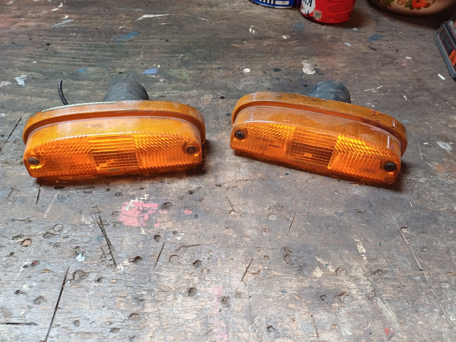2 Knipperlichten voorzijde Opel Manta A, Ophalen of Verzenden, Gebruikt, Opel