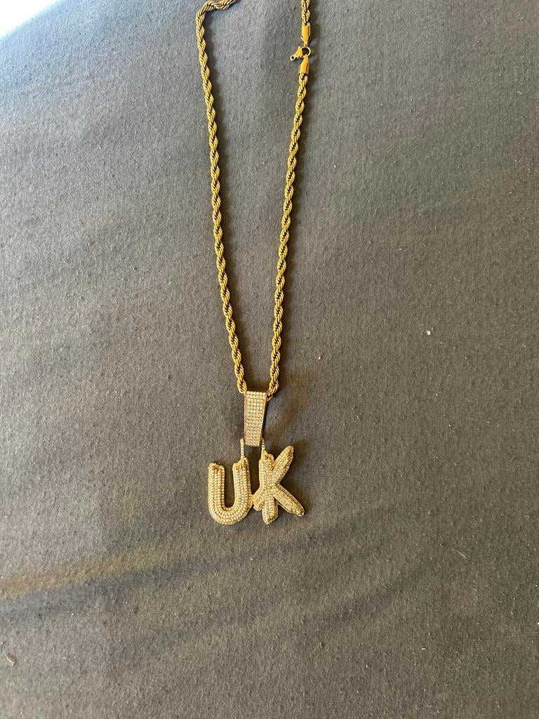 UK Hanger, Gebruikt, Verzenden, Goud, Overige materialen